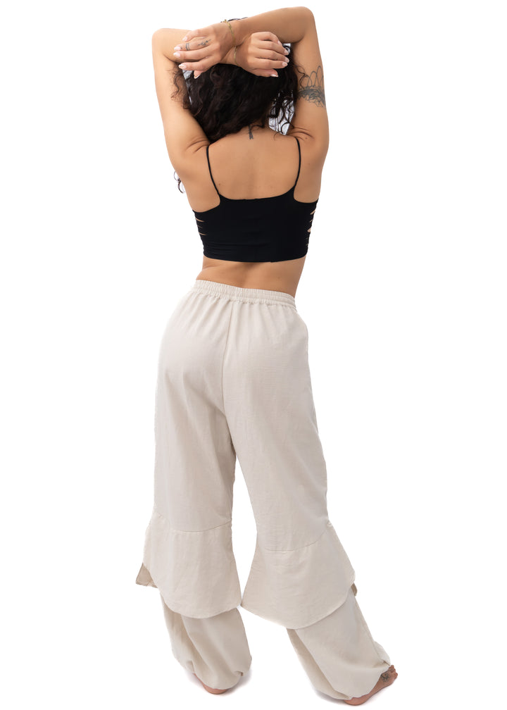Nepal Pants White Beige