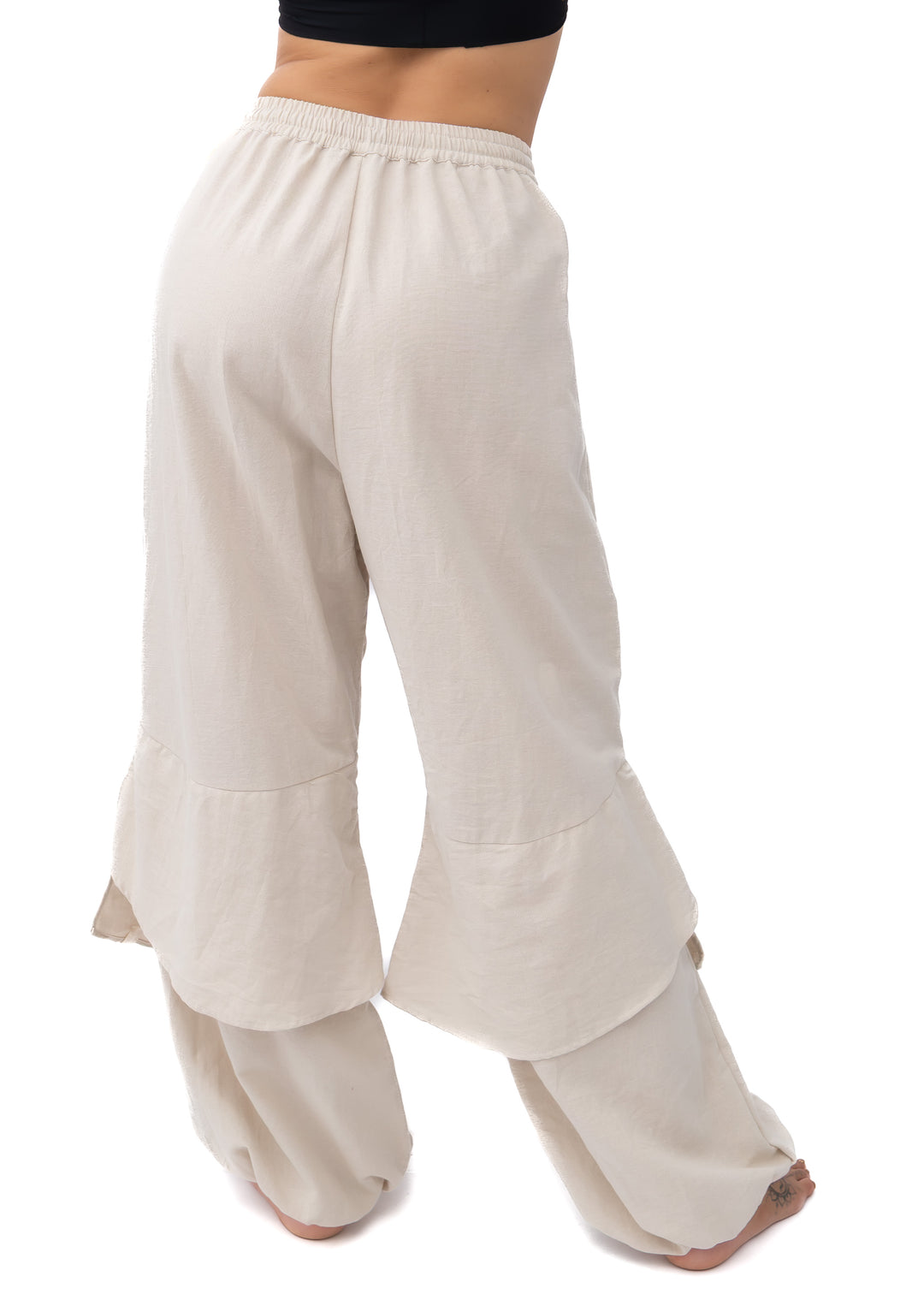 Nepal Pants White Beige