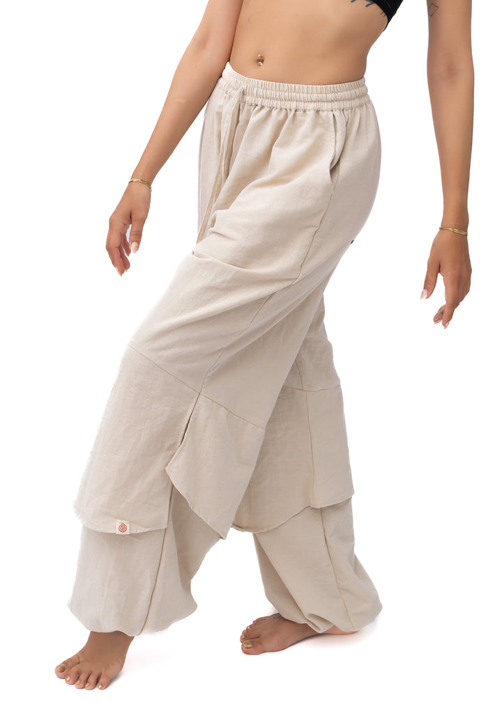 Nepal Pants White Beige