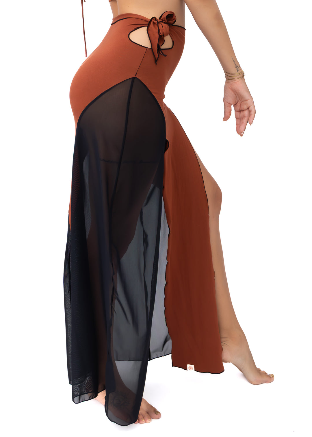Selva Skirt Kombinasi Mesh