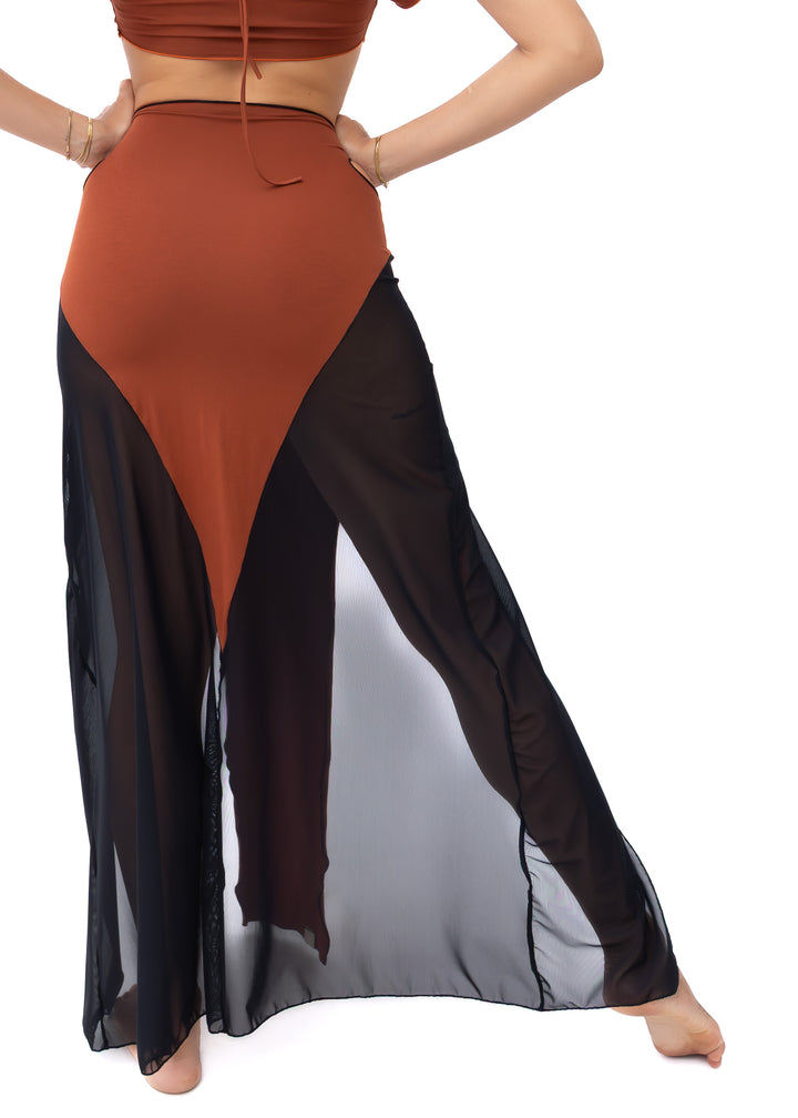 Selva Skirt Kombinasi Mesh