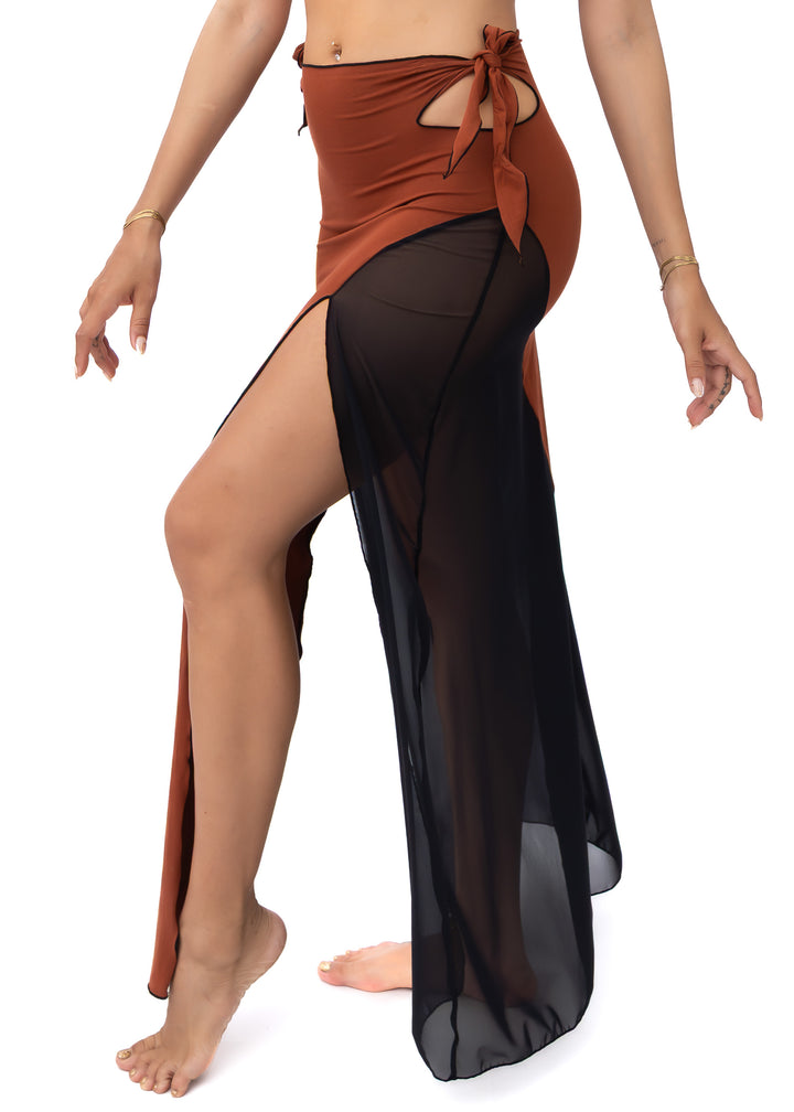 Selva Skirt Kombinasi Mesh