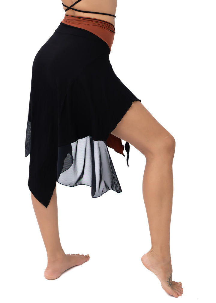Forest Skirt Clay & Black
