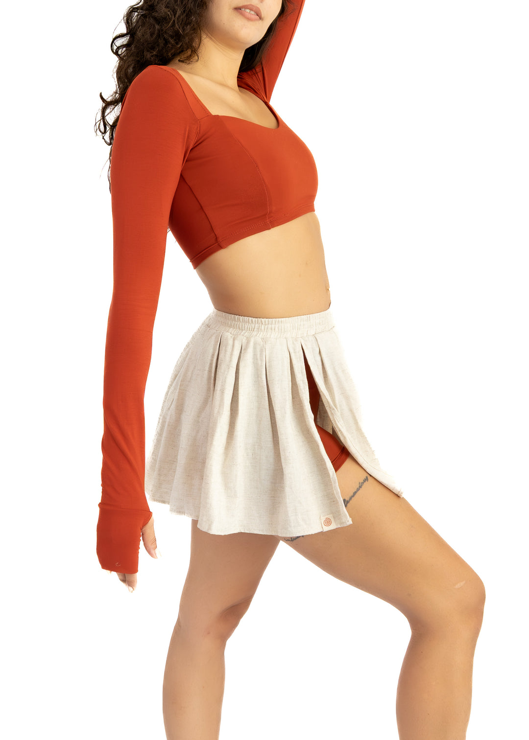 Kayoko Mini Skirt ~ SPECIAL LINEN EDITION