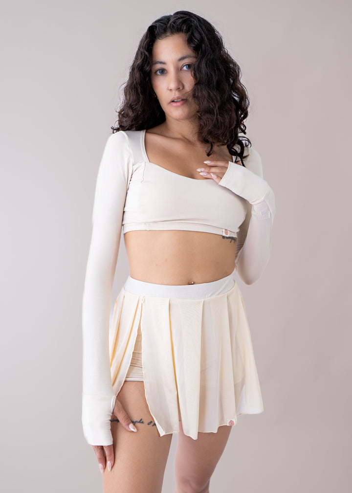 Kayoko Mesh Set - Cream