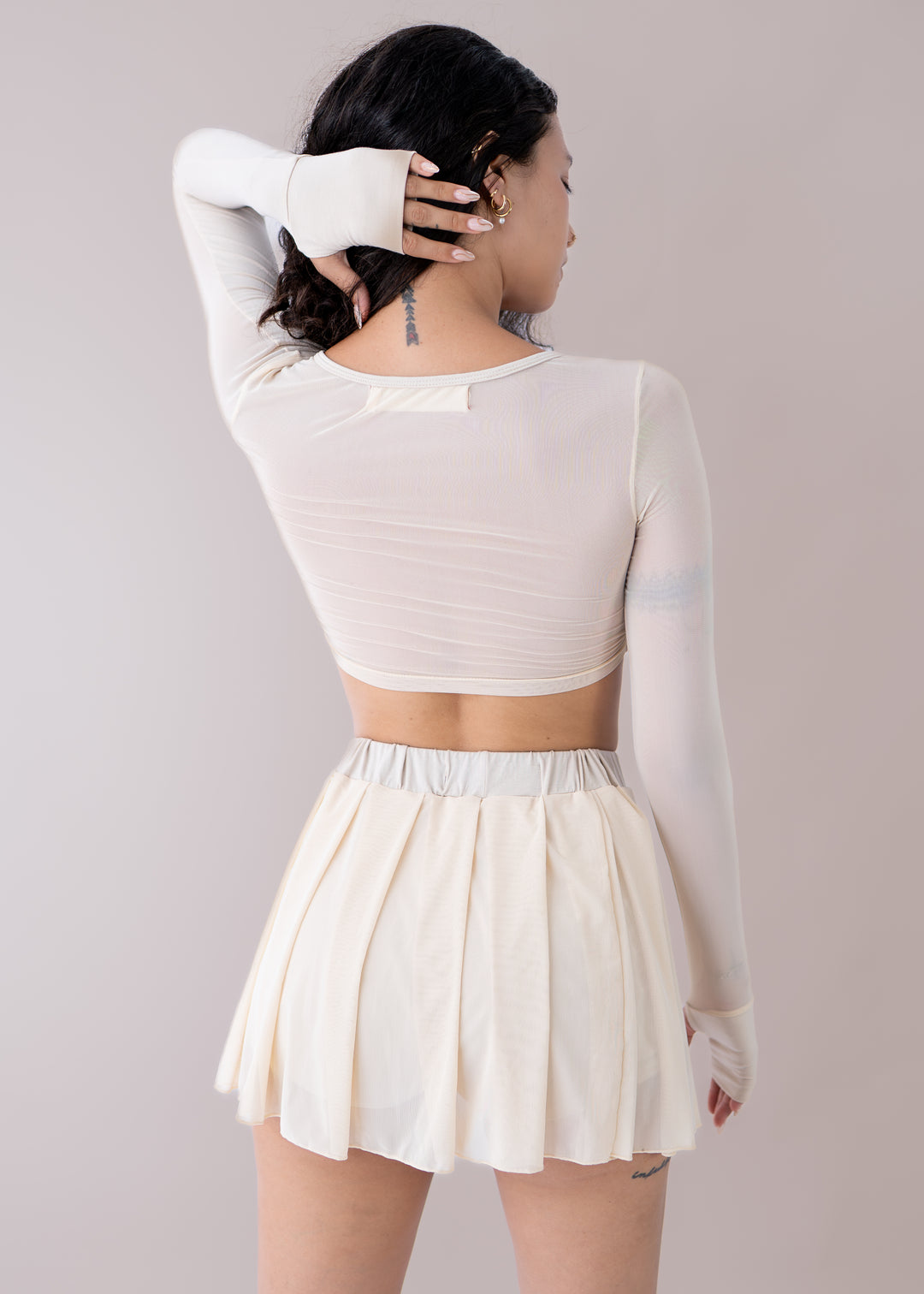 Kayoko Mesh Set - Cream