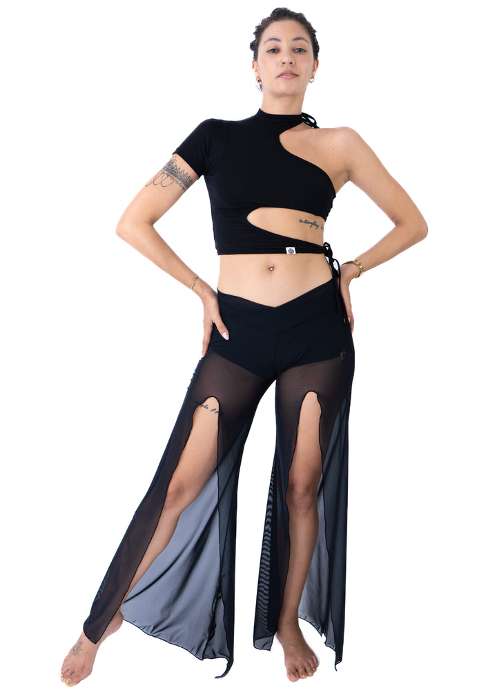Zig Zag Mesh Set - Black